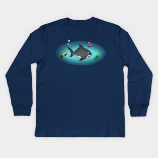 Baby Shark Kids Long Sleeve T-Shirt